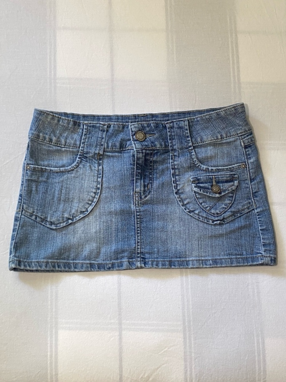 Bongo Denim Jean Mini Skirt